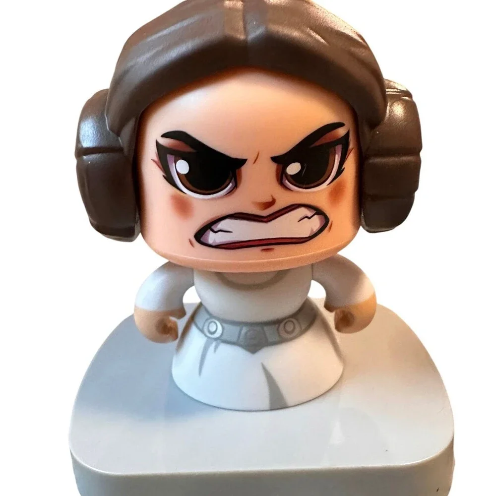 Hasbro Star Wars Mighty Muggs featuring Princess Leia Organa & Rey Jakku